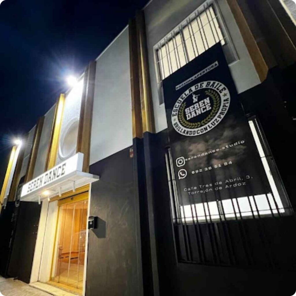 entrada escuela de baile seren dance en torrejon de ardoz